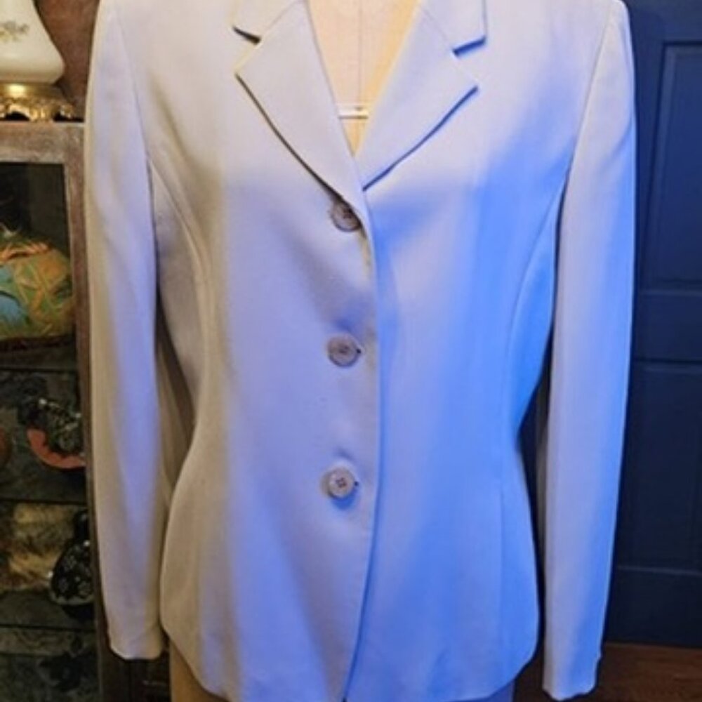 Jones New York White Blazer Size 12